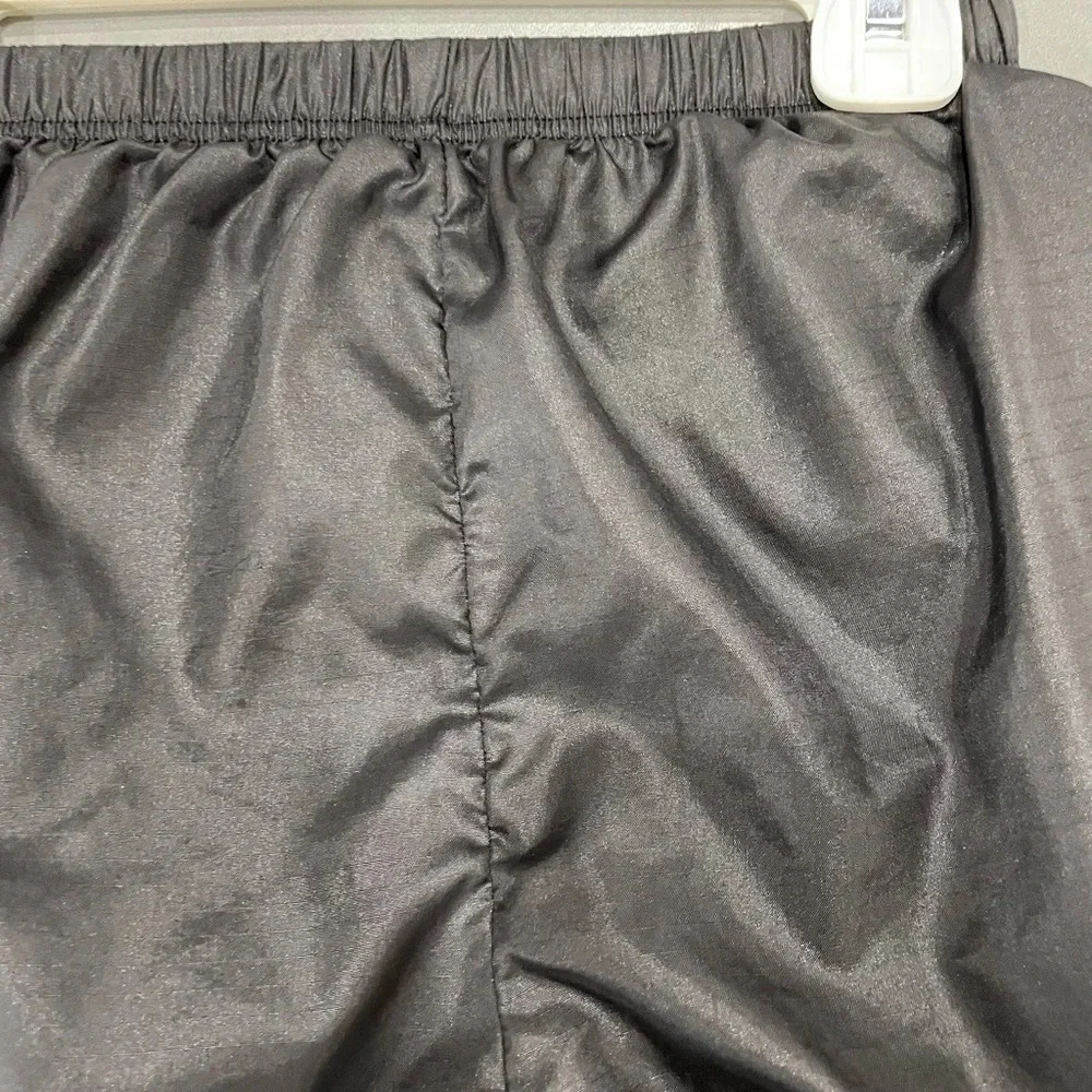 Clementine Kids 6X-7 Rip Stop Trash Bag Shorts Black for Dance Ballet Warmup GUC